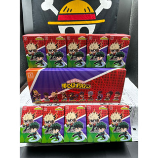 正版 Herocross 我的英雄學院 盒玩 盲盒 指定款 公仔 綠谷出久 爆豪勝已 死柄木弔 黑霧 八百萬百 我英