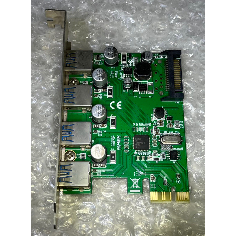 ◢ 簡便宜 ◣ 二手 PTU304B 4埠 USB3.0擴充卡 PCI-E