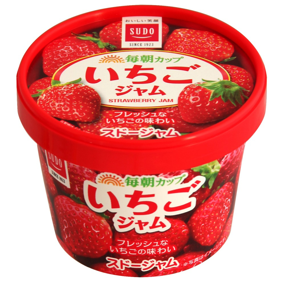 SUDO草莓抹醬隨手杯120g克【家樂福】