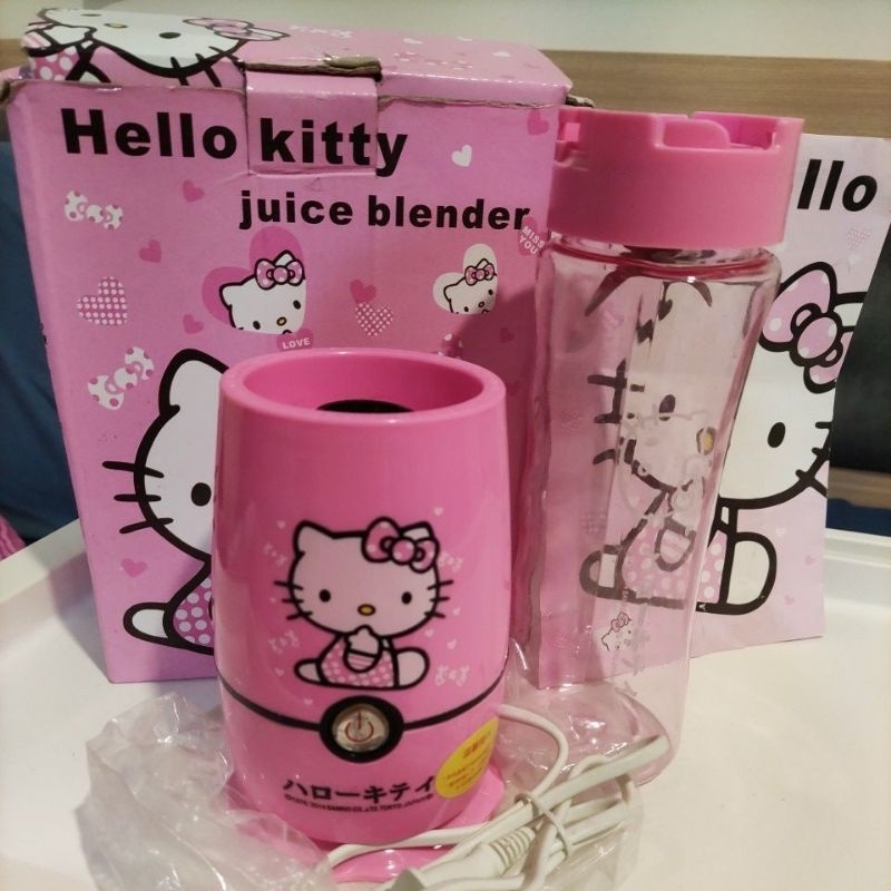 Hello Kitty Juice Blender 凱蒂貓迷你果汁機 二手
