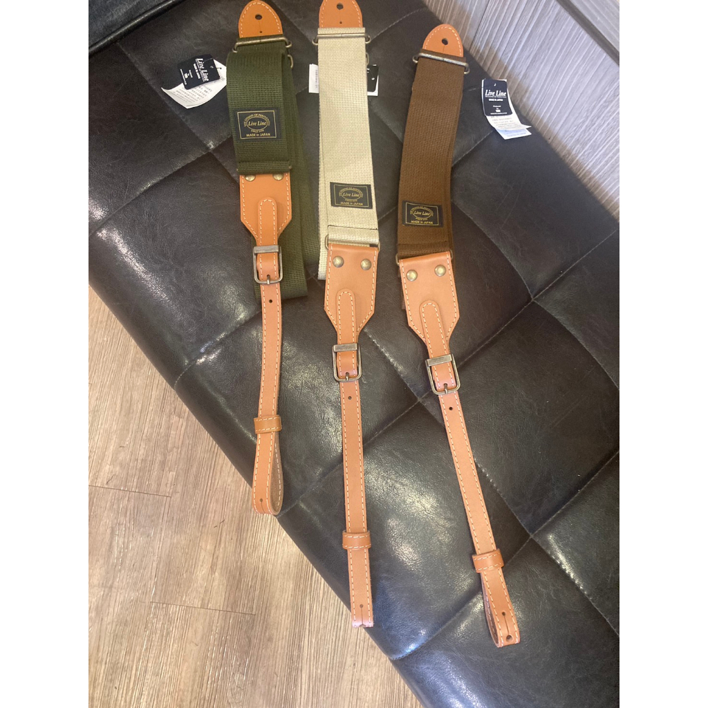 【鳳山名人樂器】日本製 LiveLine LSA2600 吉他背帶 肩帶 帆布材質 舒適耐用