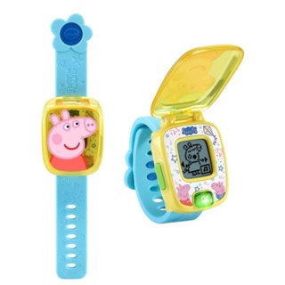 現貨【Vtech】粉紅豬小妹-多功能遊戲學習手錶(藍色)