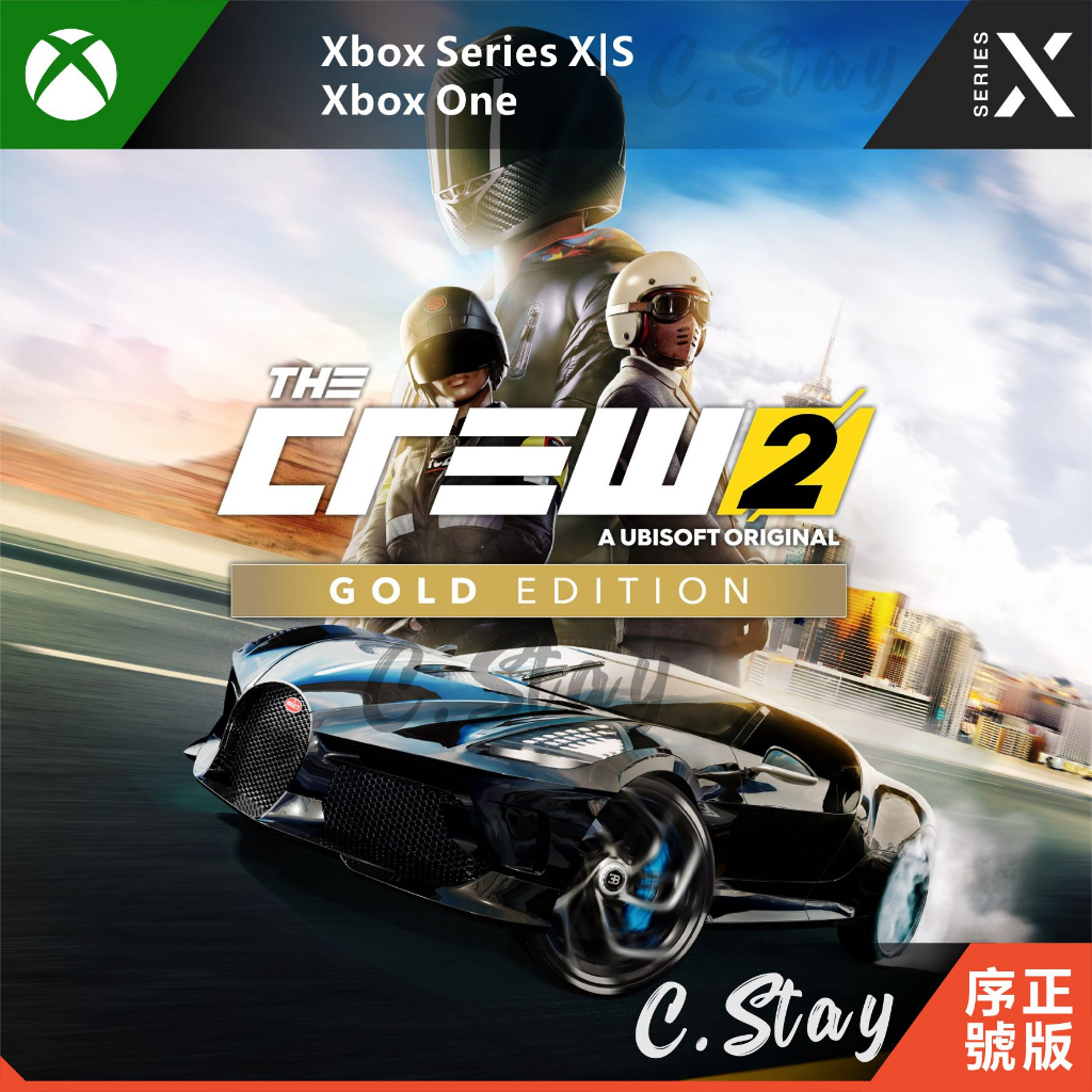 XBOX 飆酷車神 2 中文版 The Crew 2 XBOX ONE SERIES X|S