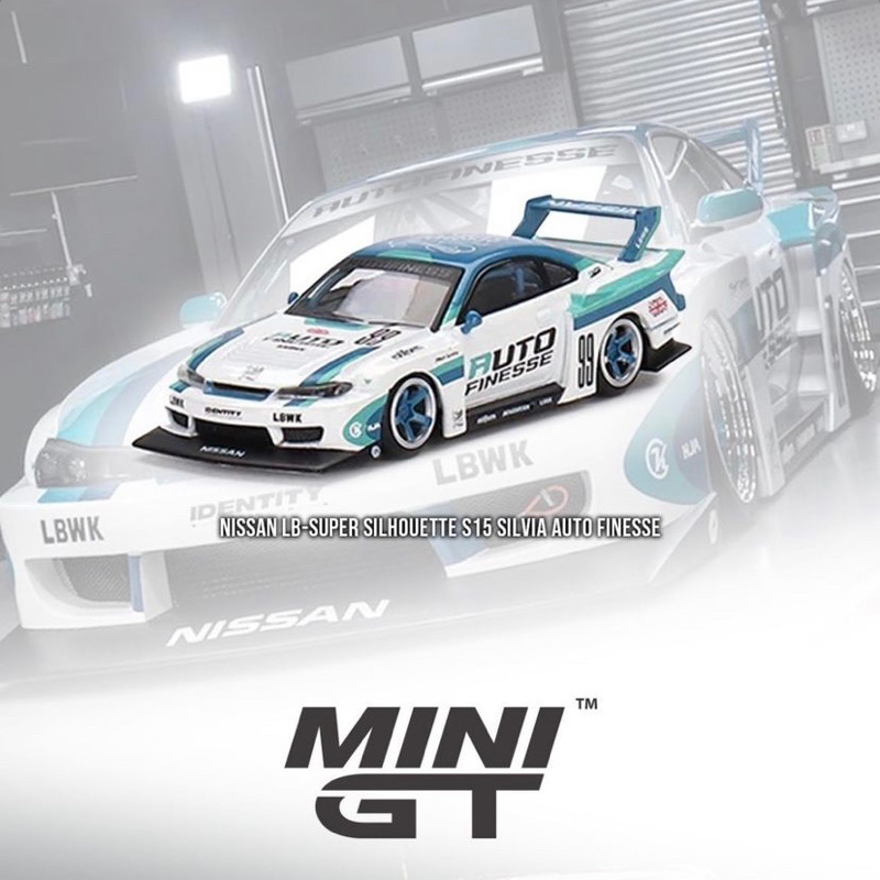 &lt;阿爾法&gt;MINI GT No.490 Nissan LB-Super Silhouette S15 SILVIA