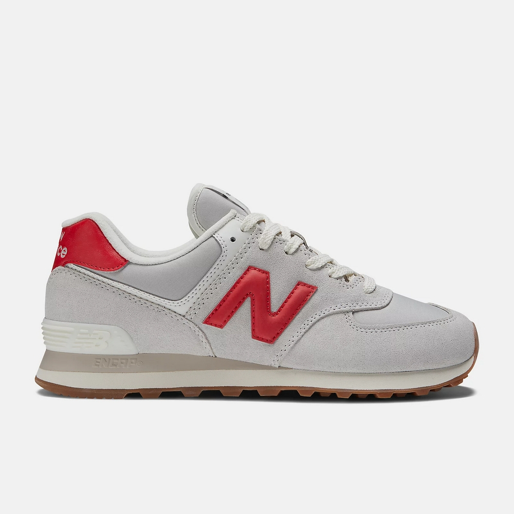 NEW BALANCE 休閒鞋 運動鞋 男女鞋 中性款 U574RF2-D 灰白 紅