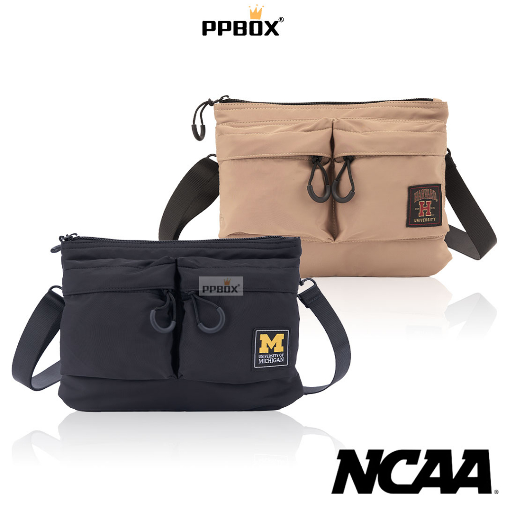 NCAA 織標口袋 側背包 73251733 包包 新衣新包 側背包 斜背包 防潑水 扁包