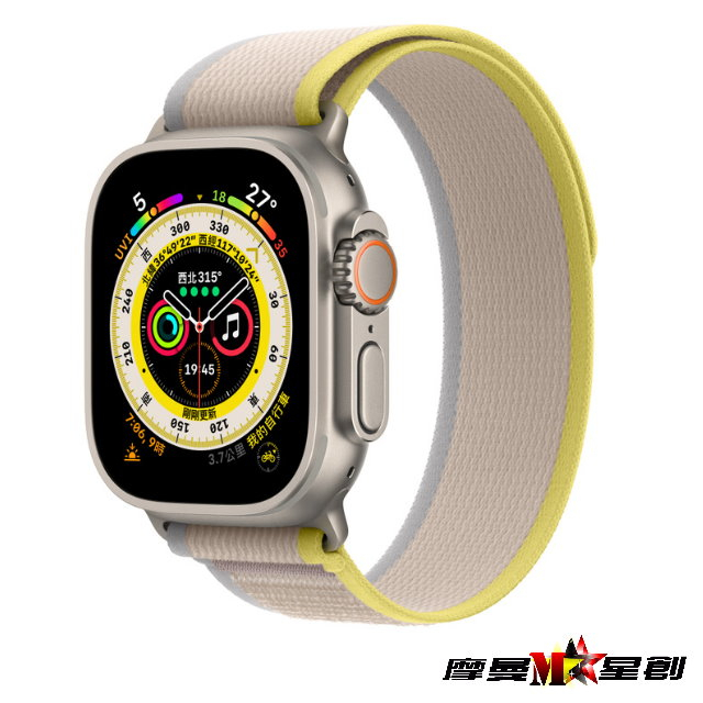 全新蘋果智慧手錶Apple Watch Ultra 49mm鈦金屬錶殼；越野錶環 台中實體店面