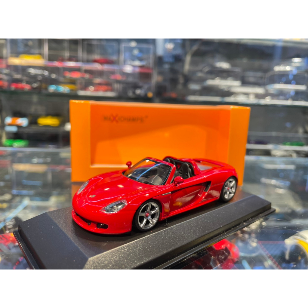 吉華@ 1/43 Minichamps PORSCHE CARRERA GT 2003 RED