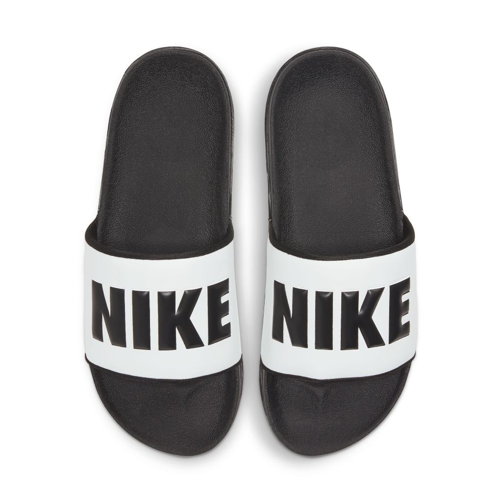 【NIKE】Nike Offcourt 休閒 拖鞋 LOGO 黑白 男女鞋 -BQ4632011