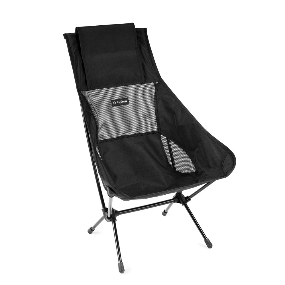 全新2022年新款Helinox Chair Two全黑All Black輕量高背露營椅