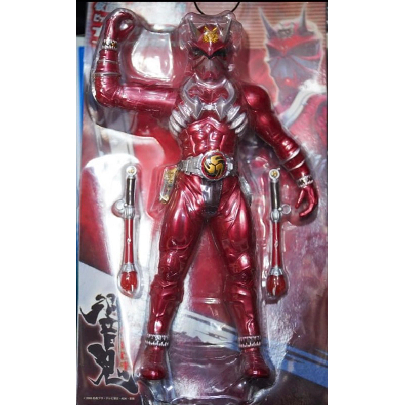 【超稀有】 假面騎士 響鬼 火焰型態 BIG SIZE FIGURE 30CM 日版 全新未拆 大軟膠 乳膠