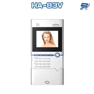 昌運監視器 Hometek HA-83V (替代HA-82V) 5.6吋 彩色影像室內對講機 可設七隻副機