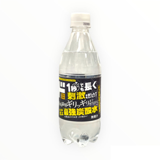 情熱價格 強氣泡水(檸檬風味) 500ml【Donki日本唐吉訶德】氣泡水 檸檬碳酸水 強碳酸水