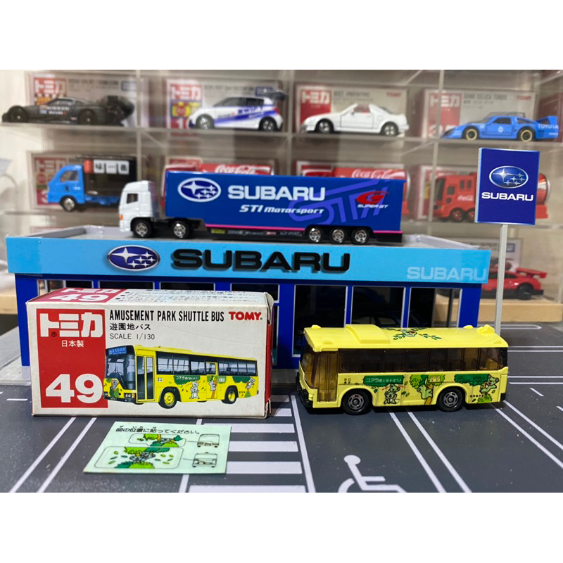 TOMICA NO.49-6-1 AMUSEMENT PARK SHUTTLE BUS 絕版紅標日製