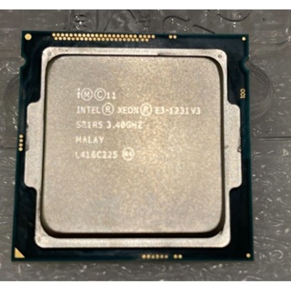 〔▔へ ▔“ «凸» ♥Intel® Xeon® E3-1231 v3處理器 8M 快取，加速3.80 GHz