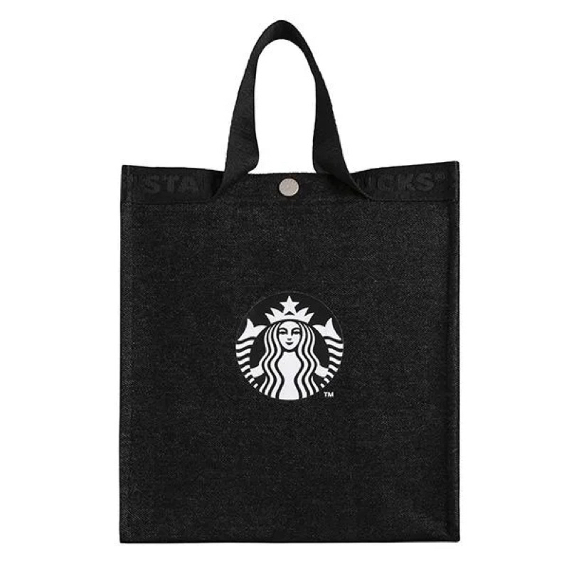 Starbucks 星巴克 25周年丹寧提袋 25th ANNIVERSARY DENIMTOTE BAG 2023上市