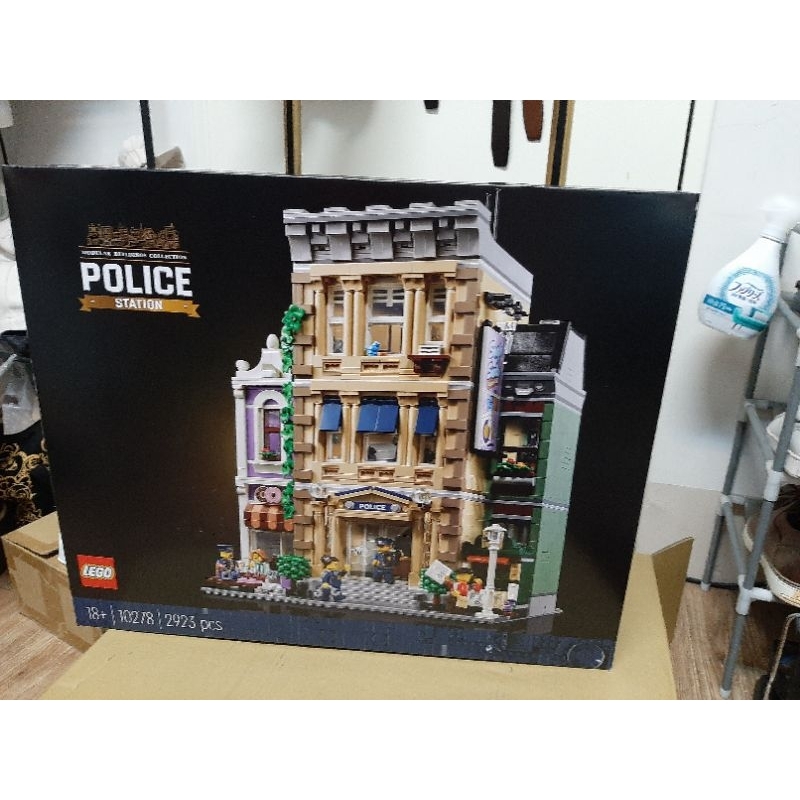 含運 全新 LEGO 10278 樂高 警察局 Police Station 街景系列 Icons 街景 可動 積木