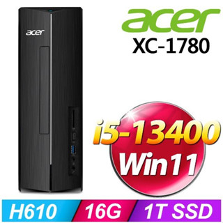 雪倫電腦~ACER宏碁 AXC-1780 UD.BK8TA.004 第十三代文書桌上型電腦 聊聊問貨況