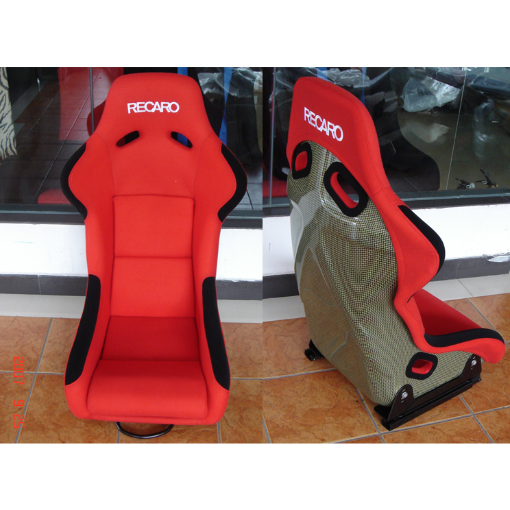賽車椅 賽車改裝座椅 賽車桶椅 RECARO桶型賽車座椅 MJ功夫龍紅色絨布改裝座椅 賽道版