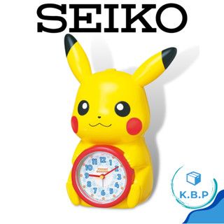 日本Seiko Clock Alarm Clock 鬧鐘 模擬量 JF379A JF384A 皮卡丘 寶可夢 時鐘 鬧鐘
