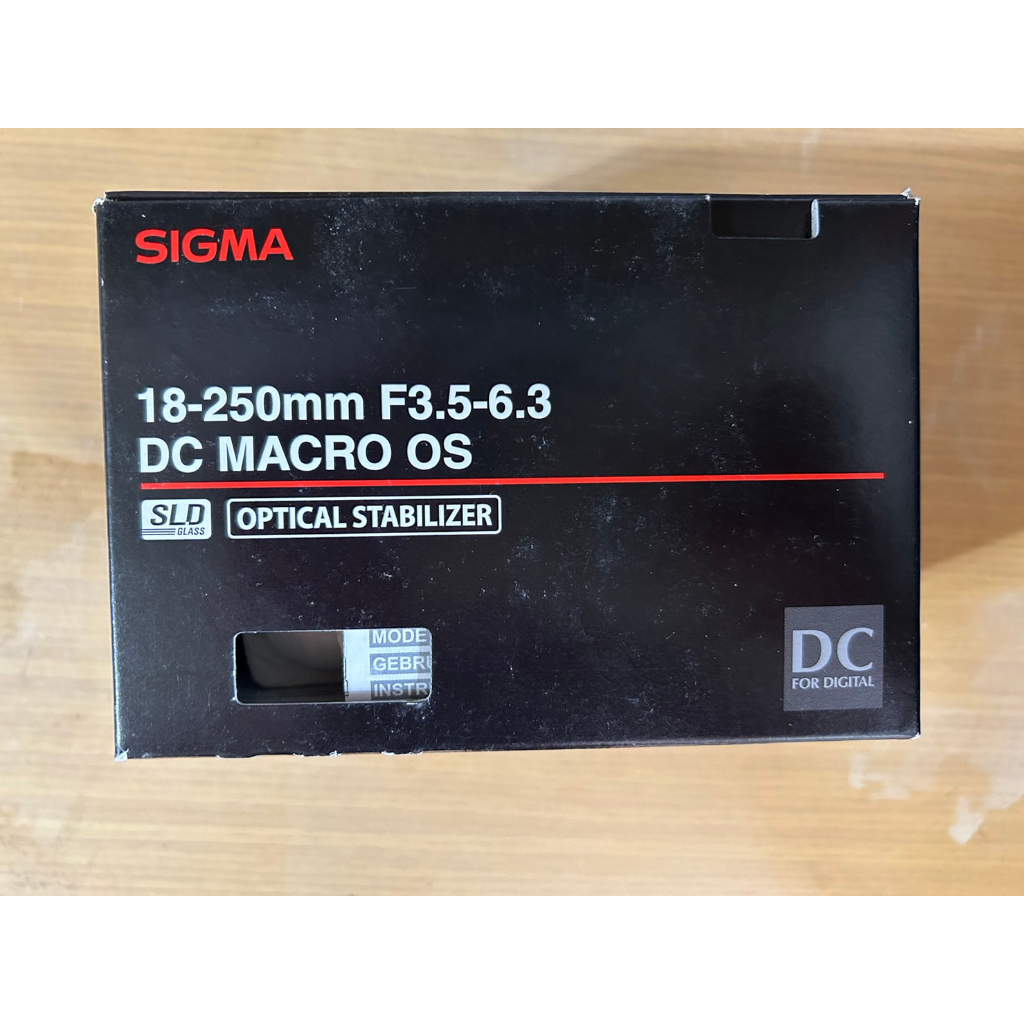 Sigma 18-250mm F3.5-6.3 DC MACRO OS For Canon 輕量版 變焦鏡 旅遊鏡 二手