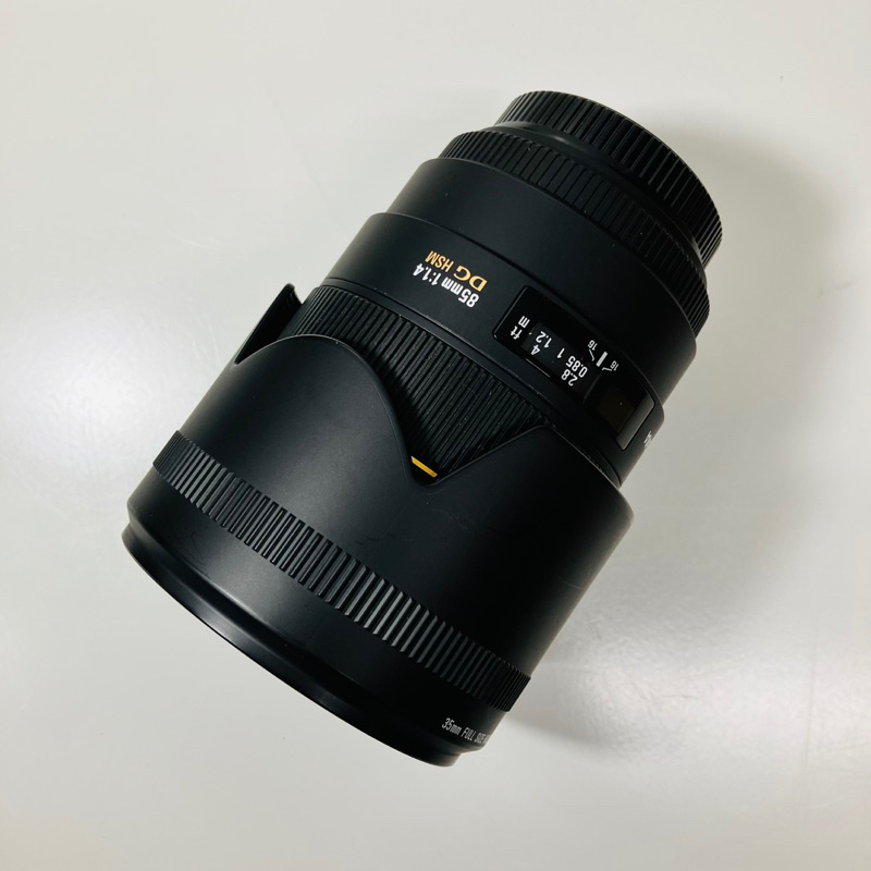 SIGMA 鏡頭 85mm F1.4 EX DG 索尼用FOR SONY二手 寶物工廠 Treasure Factory