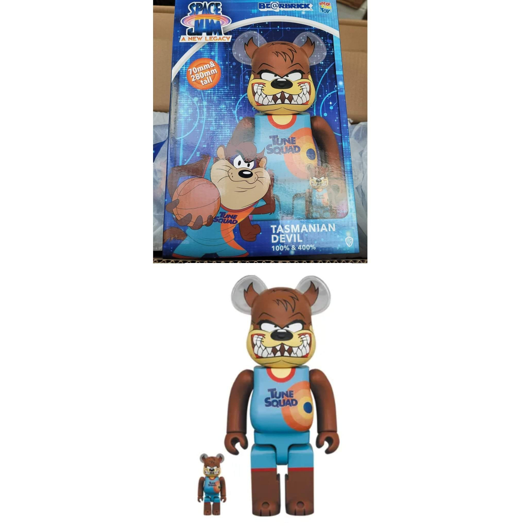 BE@RBRICK☆TASMANIAN DEVIL☆100％ & 400％
