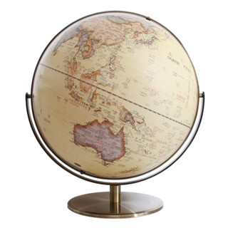【Skyglobe】17吋超大古典仿古地球儀《屋外生活》居家 擺飾 地球儀 臺灣製