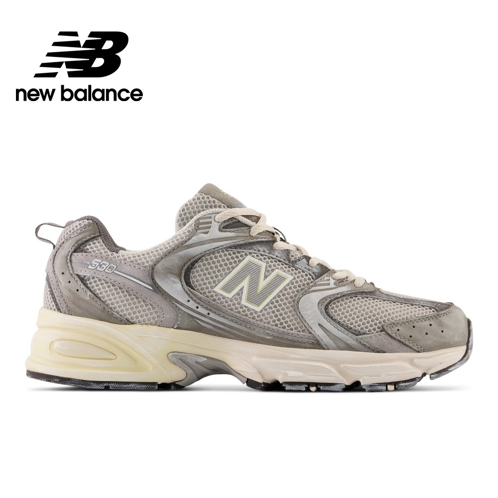 【New Balance】 NB 復古運動鞋_中性_灰色_MR530TG-D楦 530