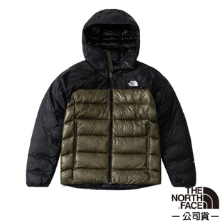 【美國 The North Face】男款 最強保暖_撞色防潑水保暖羽絨外套 ICON/羽絨衣.雪衣_綠/黑_4N9X