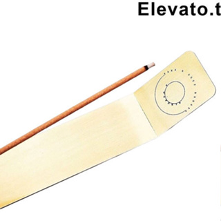 【Elevato.T】BRASS CE-INCENSE CHAMBER 諾亞方舟弧形 黃銅 香盤 香座 線香座 (金色)