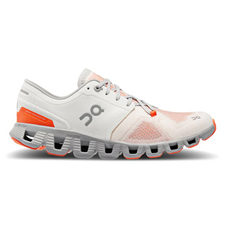 出清【瑞士 On】女款_路跑鞋 Cloud X 3『象牙白/灰』6098252 跑鞋/跑步/慢跑/健身房/馬拉松