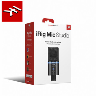 IK Multimedia iRig Mic Studio Black 專業電容麥克風 黑色【敦煌樂器】