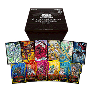遊戲王 KONAMI 衛星店鋪限定 5DS主角怪獸 限定卡套70張+隔板-星塵龍 玫瑰龍 (全新未使用)現貨~