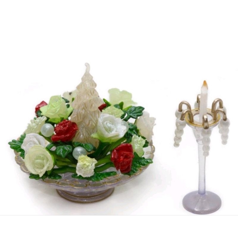RE-ment 絕版 純淨的花 純美的花 花園 聖誕玫瑰花 盒玩