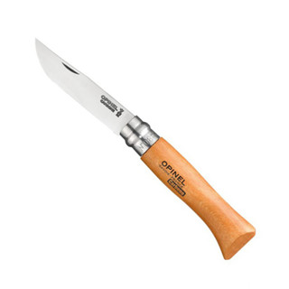 【OPINEL】No.8 不鏽鋼折刀 19.25 cm/櫸木刀柄 OPI 123080