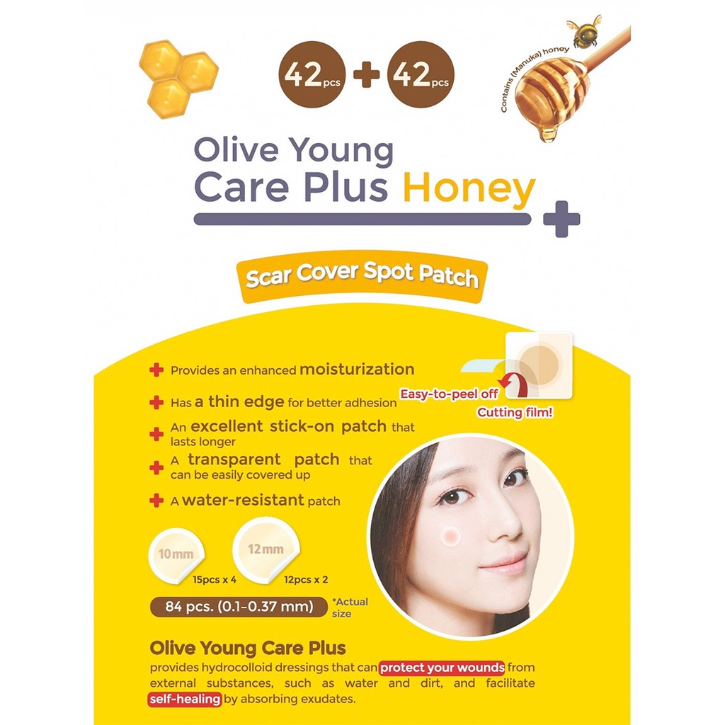 韓國熱賣 Olive Young 超隱形痘痘貼 痘痘貼