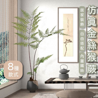 預購 金絲猴蕨 仿真植物 人造樹 假樹 居家裝飾 室外植栽 盆栽 櫥窗裝飾 假植物 蕨類 室內植物 盆景 庭院造景 植物