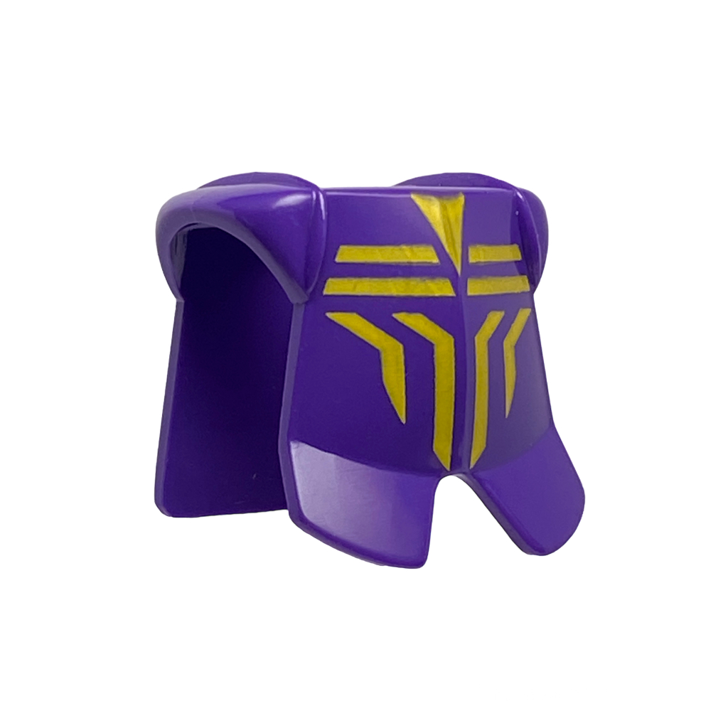公主樂糕殿 LEGO 樂高 KKII 城堡 絕版 騎士 士兵 盔甲 深紫色 2587 2587pb01 A063