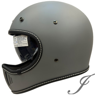 M2R MX-2 MX2 SV 消光水泥灰 素色 輕量 山車帽 全罩 雙鏡 安全帽《遠古騎士》