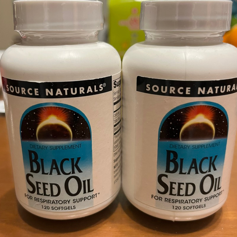 ✔️現貨 自然源 Source Naturals Black Seed Oil黑籽油膠囊(120粒)