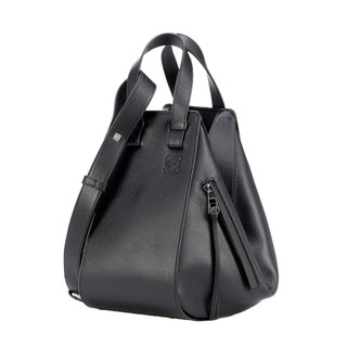 現貨 全新正品 LOEWE 羅威 Small Hammock 小款 吊床包 肩背包 手提包 斜背包 黑色
