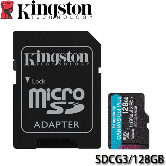 【3CTOWN】含稅 KINGSTON Canvas Go! Plus Micro SD 128GB 記憶卡 170MB