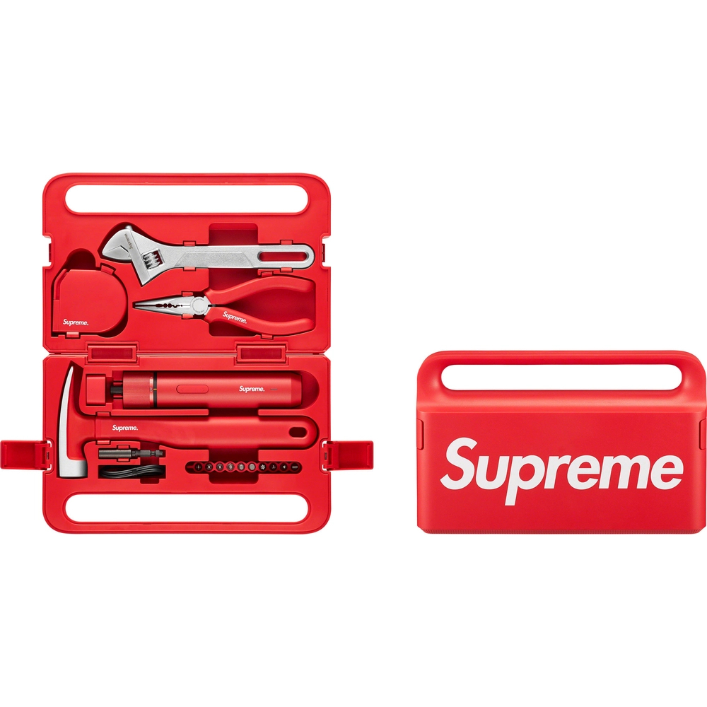 Supreme 18FW Diamond Plate Tool Box ツール Supreme Diamond Plate