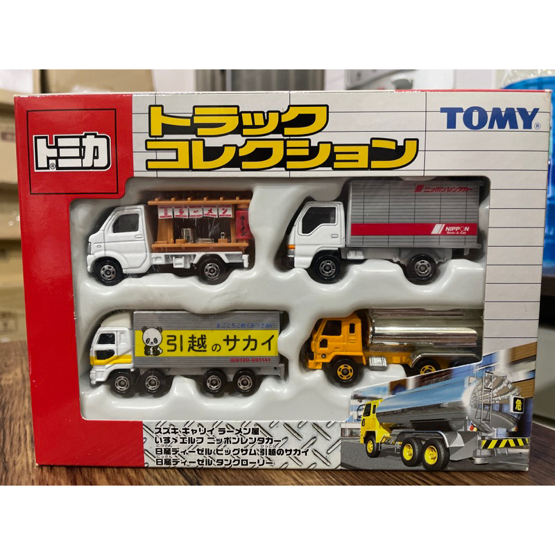 TOMICA  多美 盒組 餐車 貨車 油罐車 引越  舊藍標