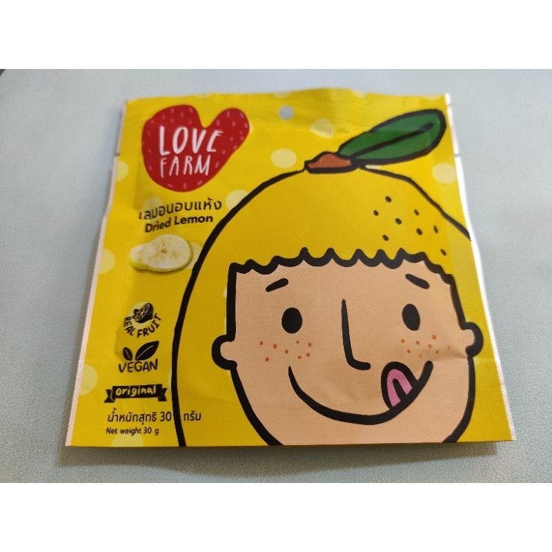 泰國 Love Farm 檸檬乾 辣檸檬乾
