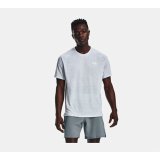 ➕鞋家➕ 男裝 UNDER ARMOUR UA Streaker 運動 短T 上衣 白灰 1376515-100