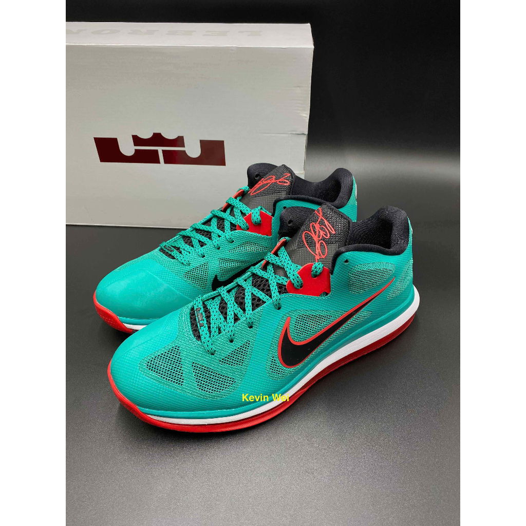 Nike Lebron 9 IX Low Liverpool 青綠 DQ6400-300 籃球鞋 US10.5