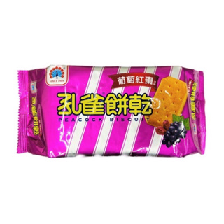 乖乖孔雀餅乾-葡萄紅棗84g（蛋素）