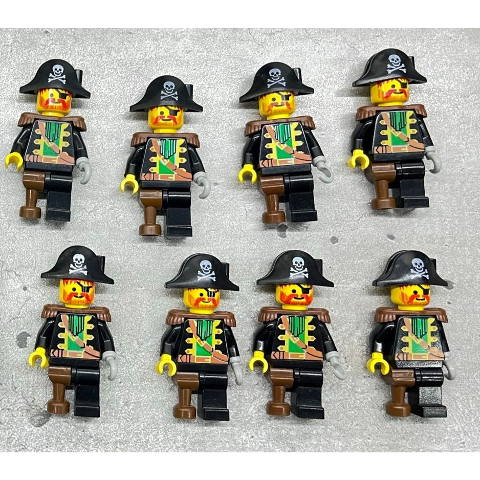 LEGO 40504 6285 6290 pi055 海盜船長